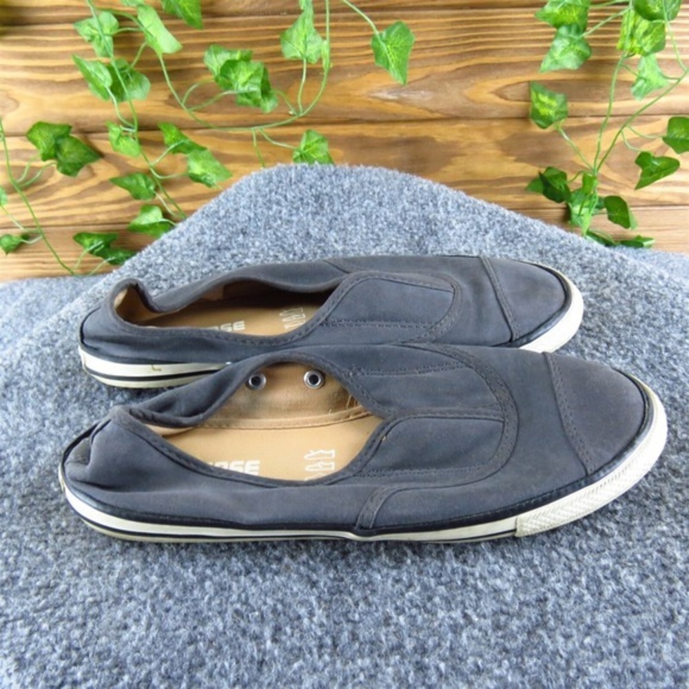 Converse Women's CTAS Cove Slip-On Gray Textile Sz 7 Medium Used 2025 - Picture 3 of 7